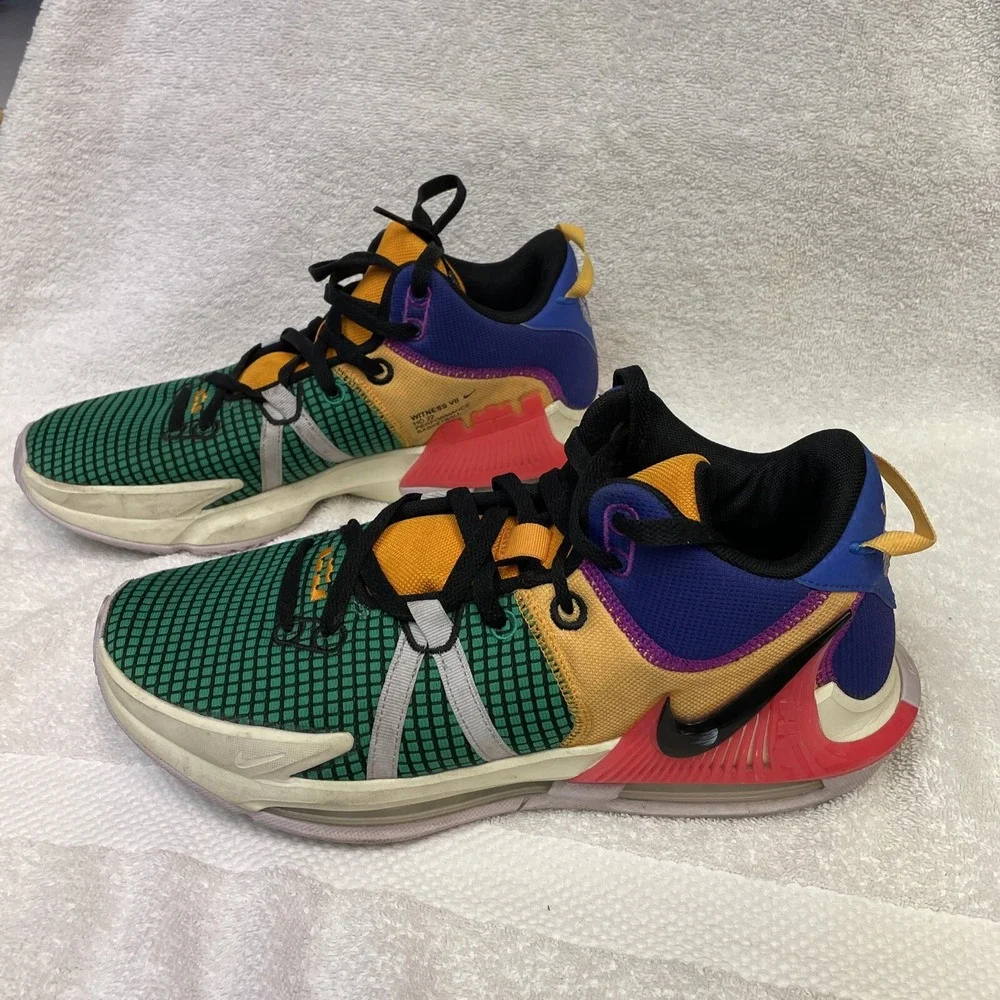 Nike LeBron Witness DM1123-501 Men's Multicolor Basketball Sneaker Shoes JN220